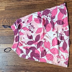 Patterned Spaghetti strap tank